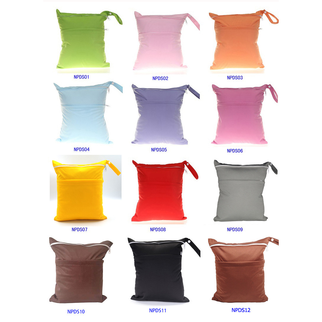 27 цветов, двойная молния, подгузник, сумка для хранения подгузников, оптовая продажа