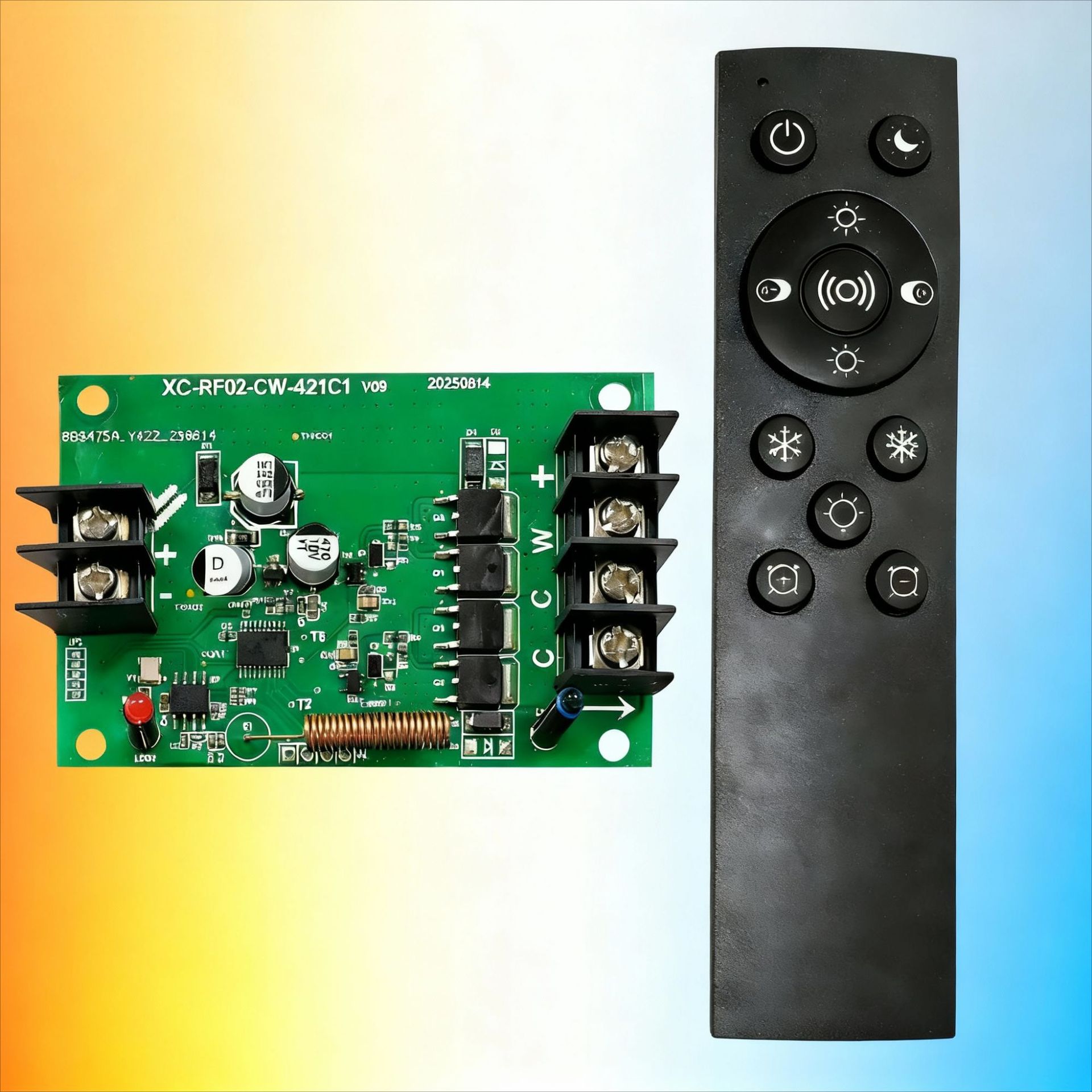 Wireless 433 One-To-Many Synchronous Dimming and Color Matching High-Power Long-Distance 500m Controller
