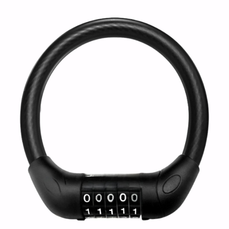 Bicycle Combination Lock, Anti-Theft Lock, Combination Lock, Mountain Bike Portable Lock, Electric Bike Lock, Steel Cable Lock, Bicycle Lock