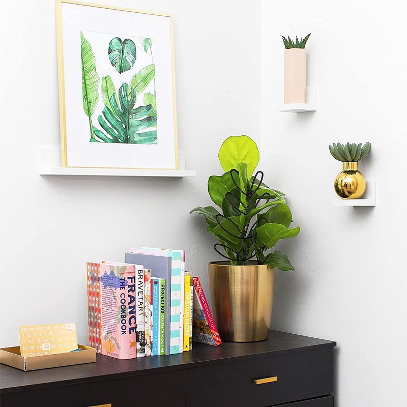 Cross-border outdoor potted plant stand plant climbing stand Creative leaf climbing vine flower stand gardening fixed pole Amazon