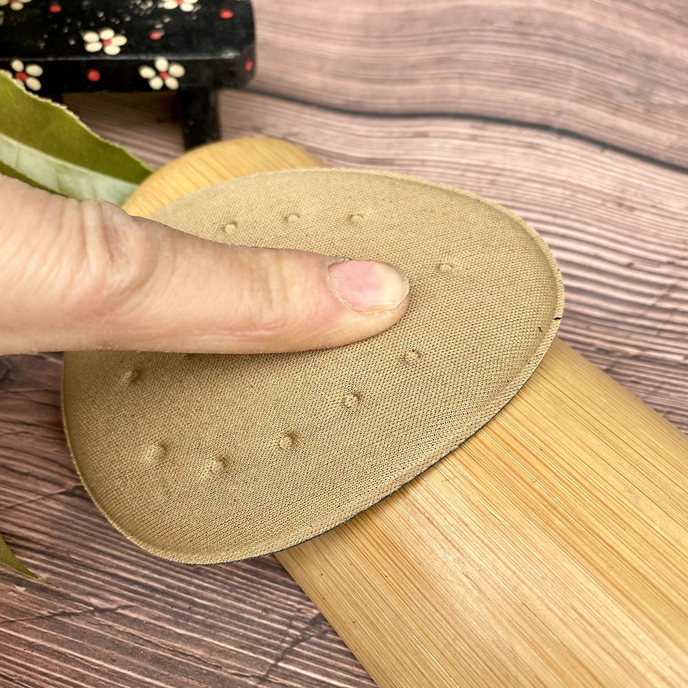 Half size pad sponge cloth surface half foot stickers high heel insole soft breathable thick front Palm elastic back pad solid color factory wholesale