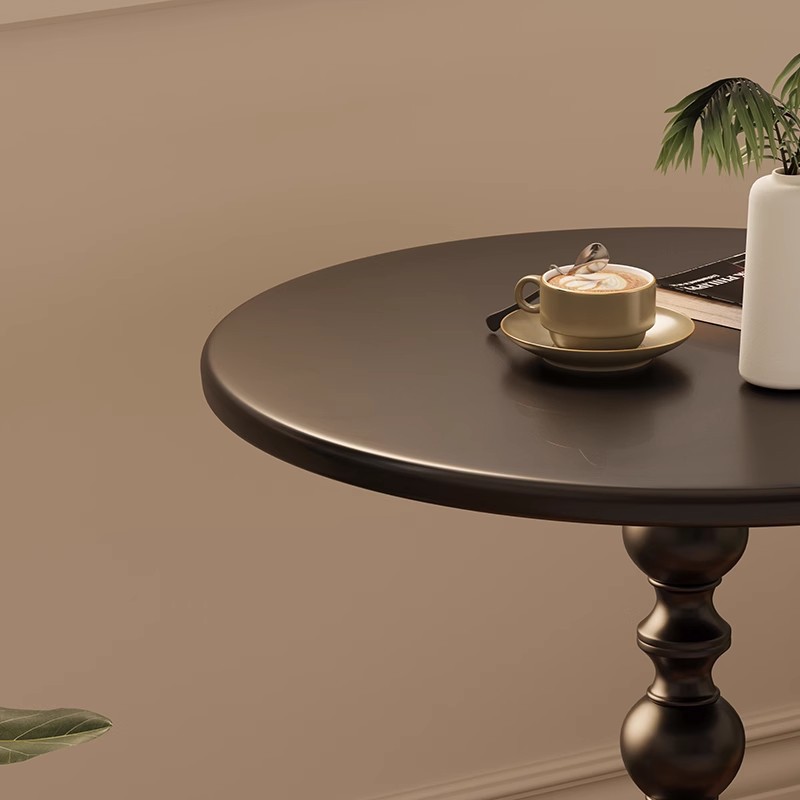 French Creative Bedside Table Bedroom Side Table Black Simple Side Table Small Storage Rack New Mini Table