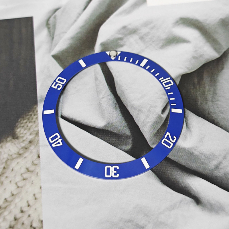 Water Ghost Bezel 40.35*32.35mm Ceramic Bezel Suitable for Rolex Daytona Series Scale Ring Wholesale