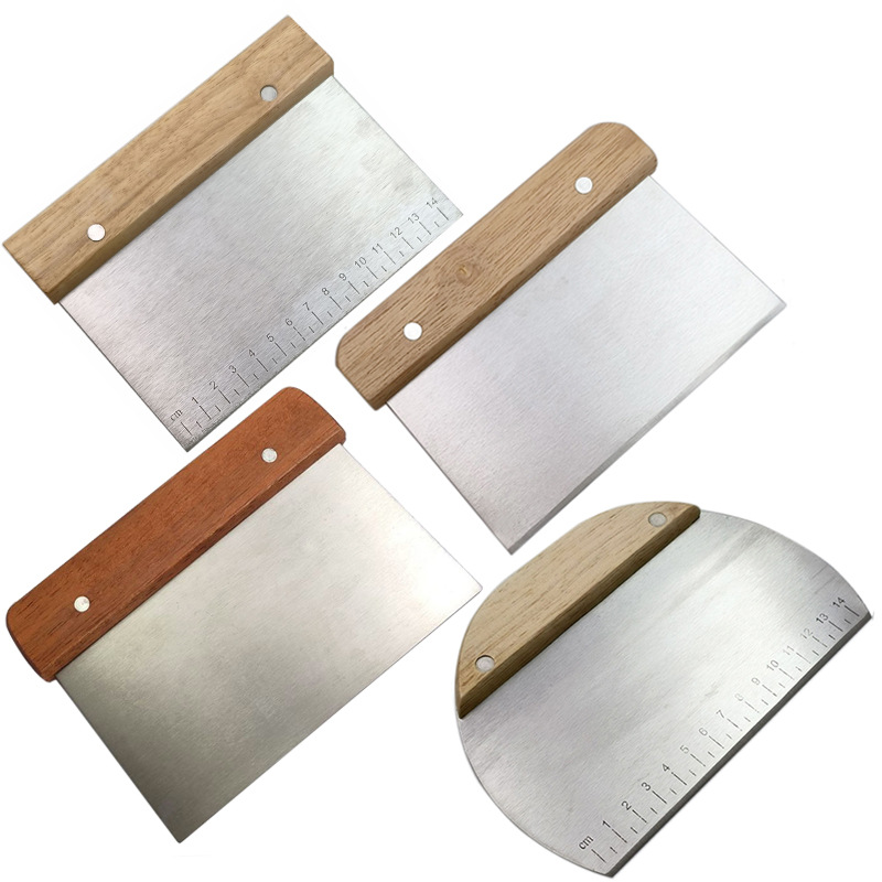 Baking Tools Bread Fermentation Basket Set Accessories 304 Stainless Steel Bread Cutter Shaping Knife Flour Mixer