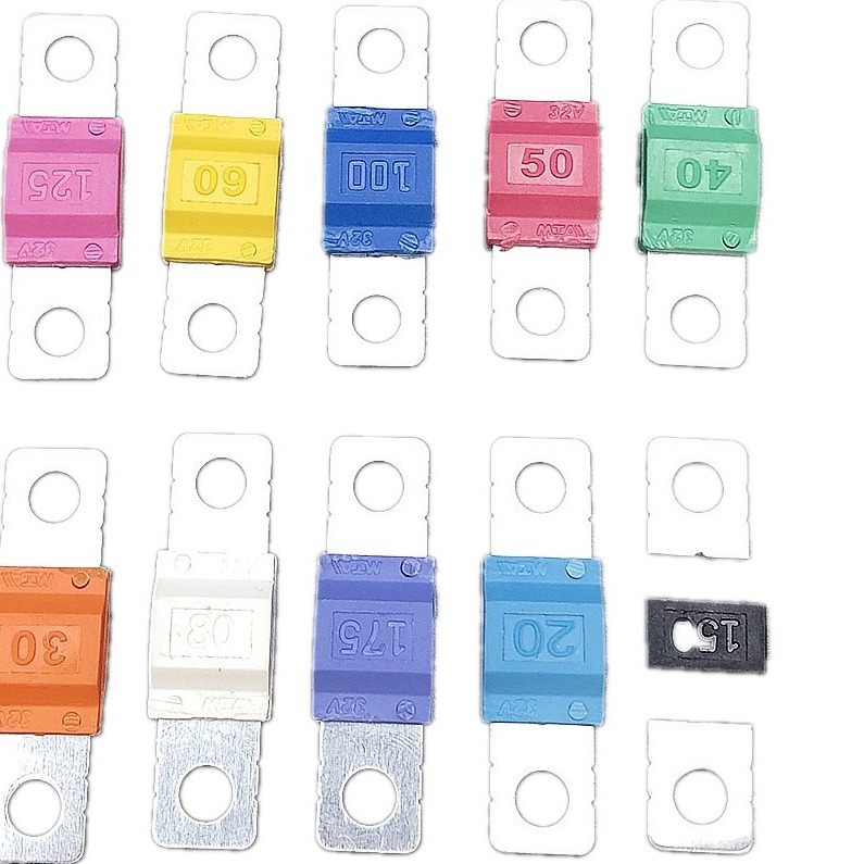 ANS MINI MIDI small size Flat Bolt Type Automotive Fuse Sheet 125A150A175A200A