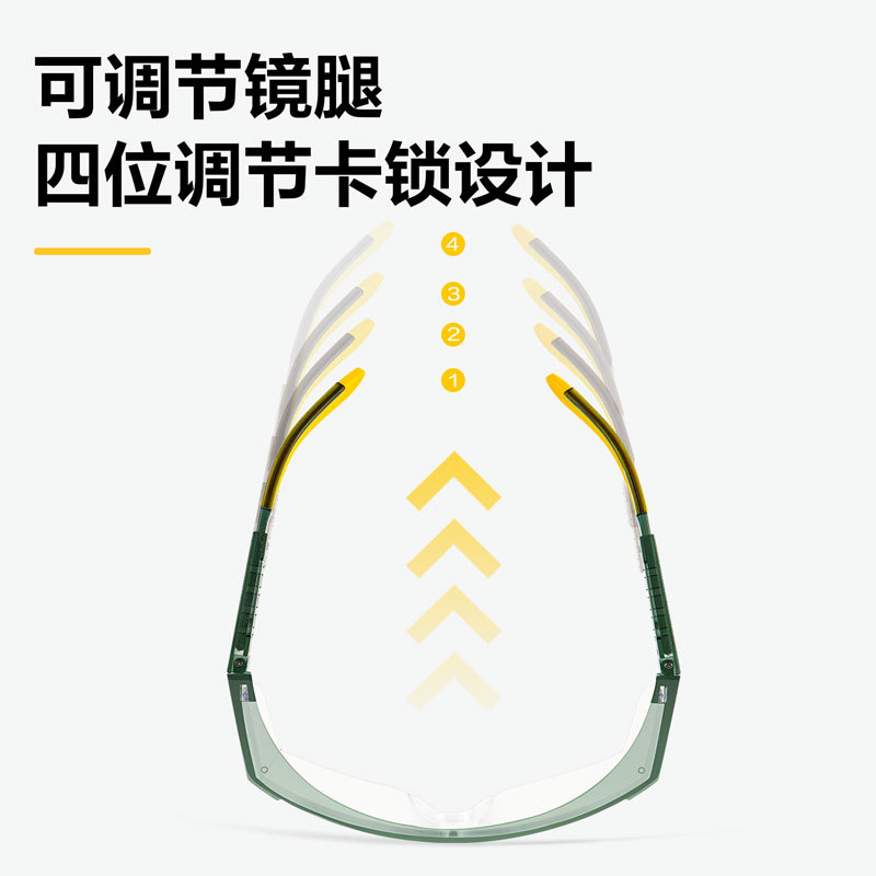 Deli Tools Anti-fog Anti-impact Glasses Breathable Transparent Anti-dust Multifunctional Portable Labor Protection Supplies
