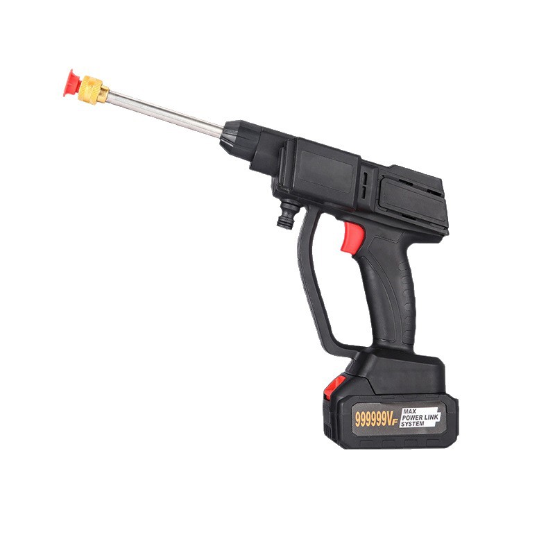 Household Multifunctional Wireless High-Pressure Car Wash Water Gun Rechargeable High-Power Car Wash Machine Outdoor Portable Car Wash Machine