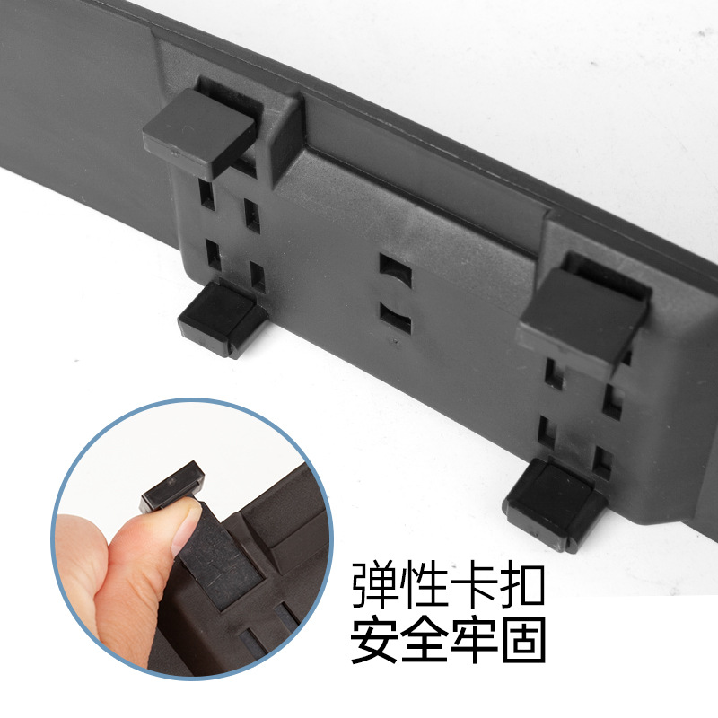 Car rearview mirror snap-in high-definition large-field-of-view anti-fog and anti-glare wide-angle rearview curved mirror reversing auxiliary mirror