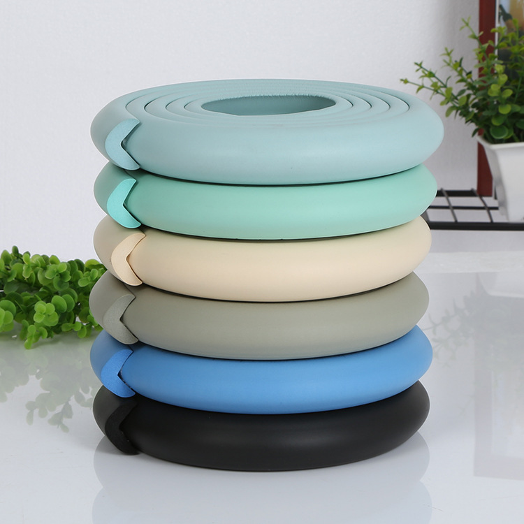 Factory supply L-type standard anti-collision strip kindergarten children's safety protection anti-collision strip to send double-sided tape