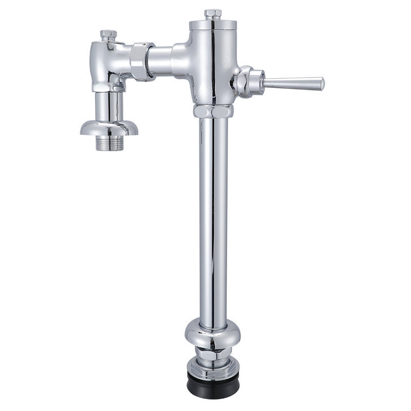 Copper Body Toilet Flush Valve Toilet Manual Stool Flush Valve Manual Foot-Operated Stool Flush Valve