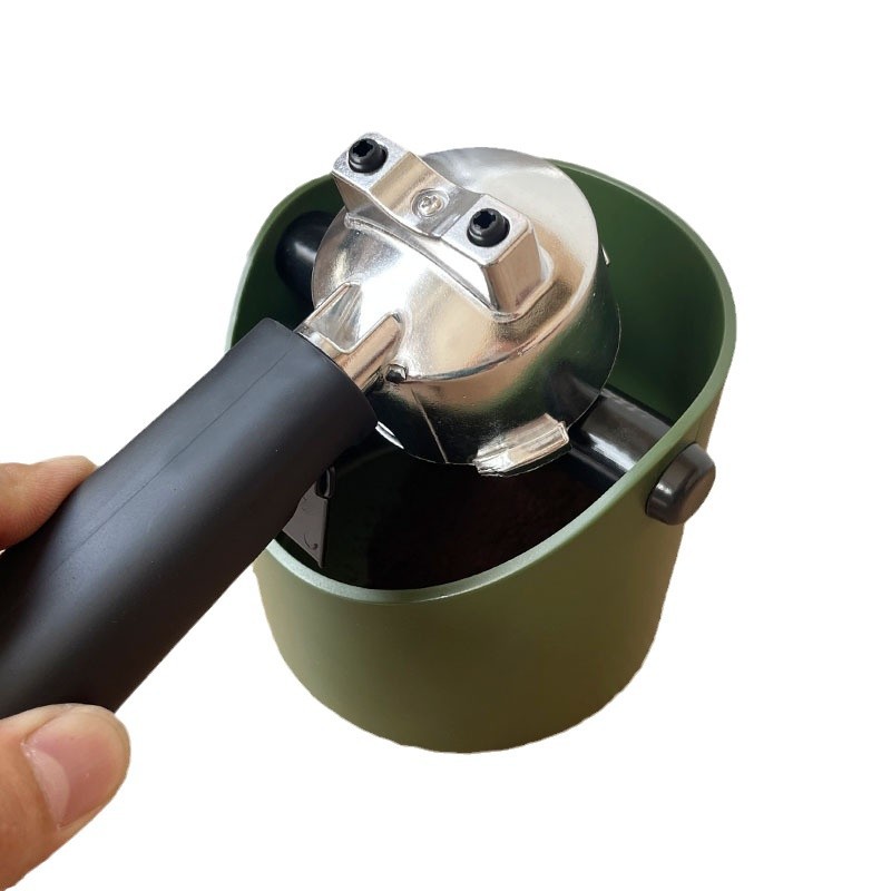 Factory Direct Sales Italian Household Coffee Machine Powder Residue Barrel Bar Handle Waste Residue Knock Box Slot Matching Storage Container