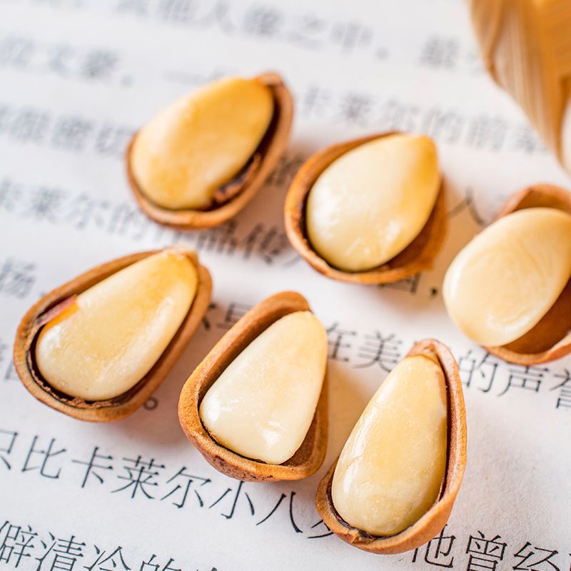 New Hand-Peeled Pine Nuts in Cans 500g 250g Open Northeast Red Pine Nuts Original Nut Specialty Bagged