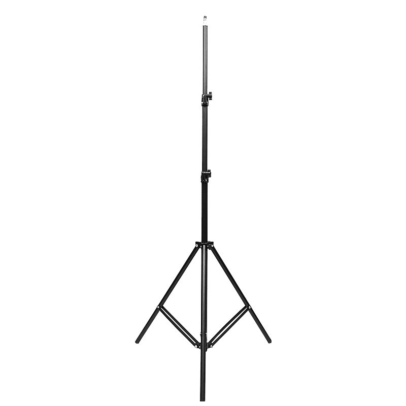 Manufacturer Wholesale Mobile Phone Live Broadcast Stand Professional Shooting Portable Photography Tripod 2.1m Thickened Frosted Light Stand