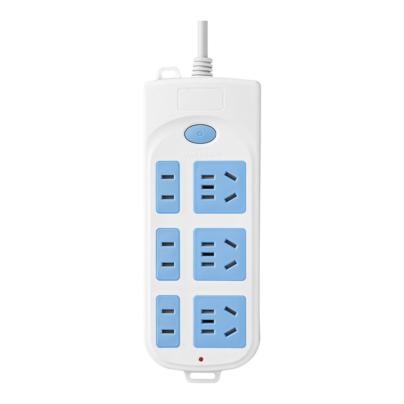 Household Long-Line Socket Multi-Hole Strip Multi-Purpose Power Strip with Wire Can Be Self-Wired Wireless Power Strip Manufacturer Wholesale