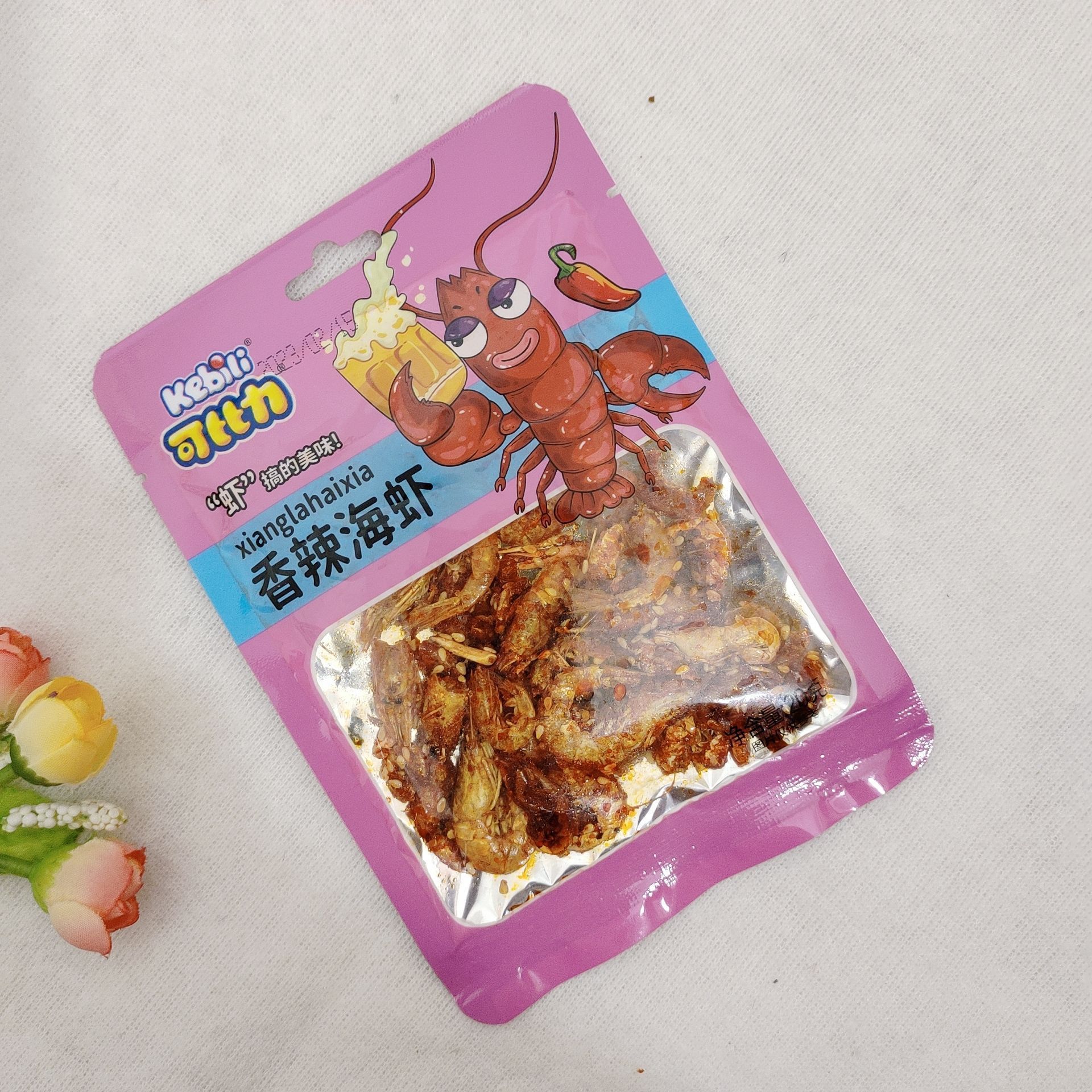 Comparable 8090 Childhood Nostalgic Small Crab Sea Crab Snacks Ready-To-Eat Crispy Spicy Whole Box Wholesale Snacks