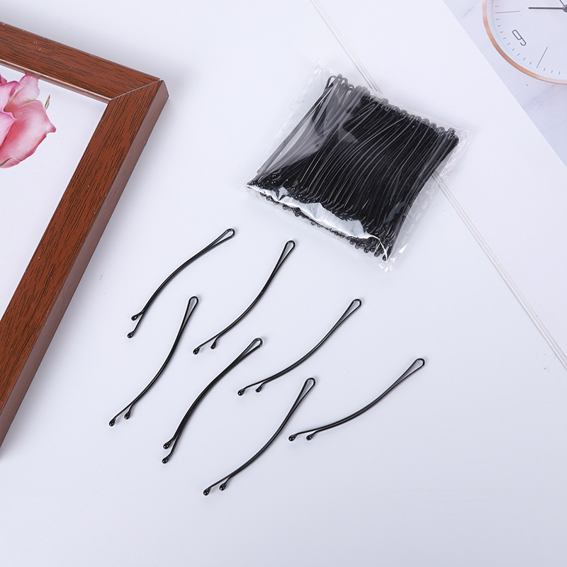 Маленькая черная заколка, черная заколка для волос, заколка для волос на затылке, боковая заколка, производитель аксессуаров для волос с прямыми поставками