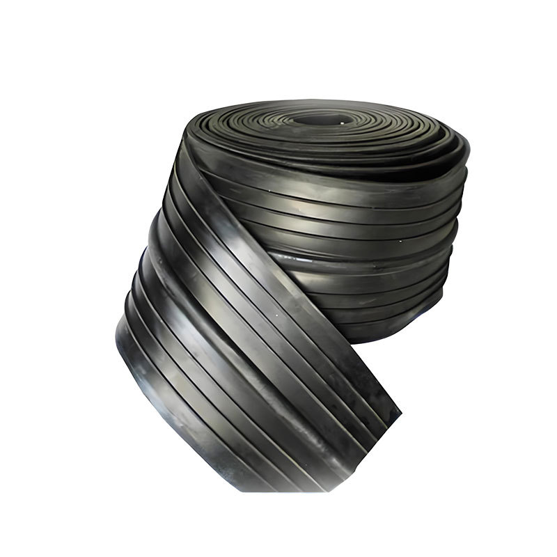 Rubber Water Stopper, Embedded Steel Edge, External Adhesive, Back Adhesive, P-Type Rubber Water Stopper 350*8 Steel Edge Water Stopper