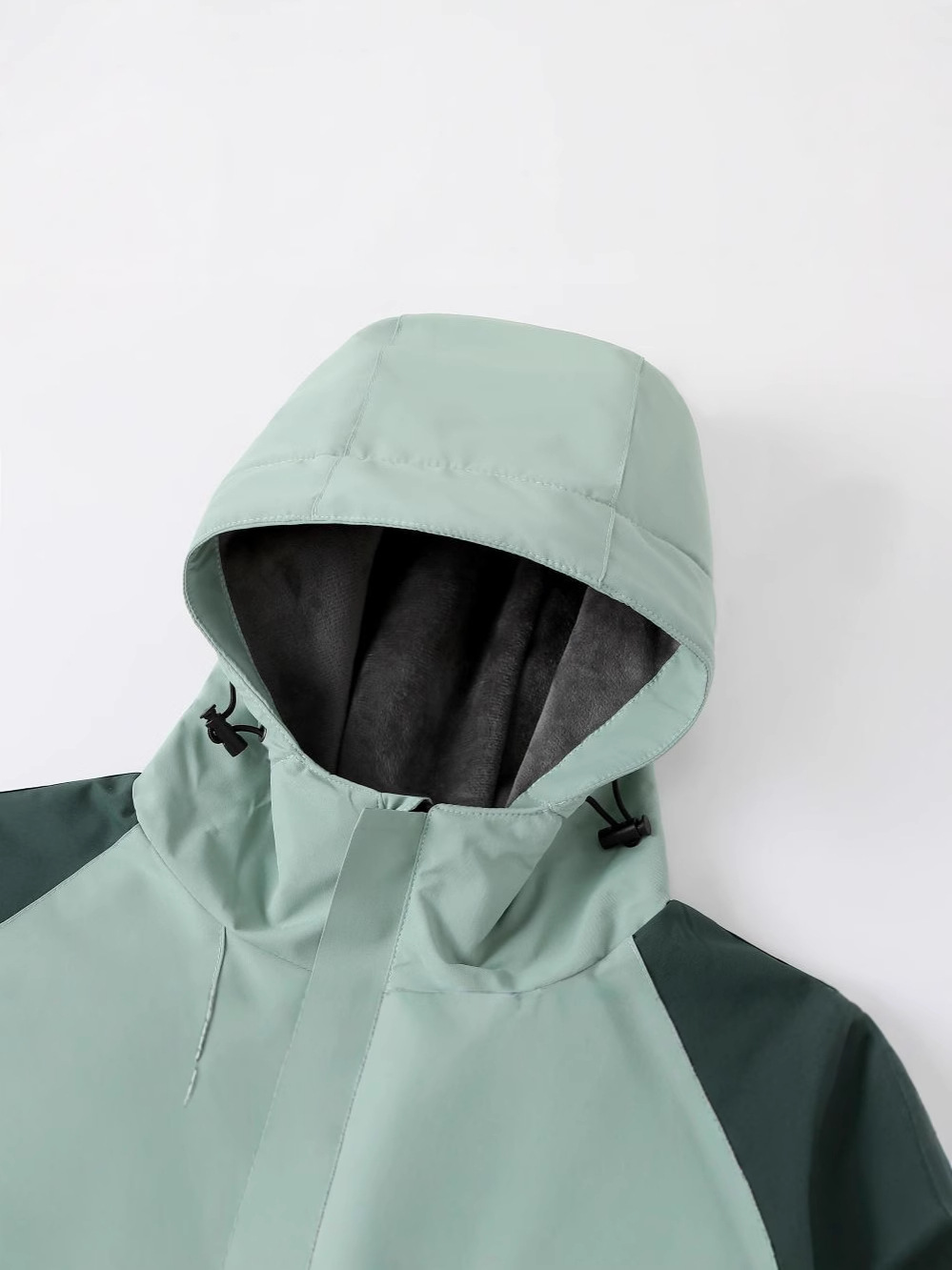 New Autumn and Winter Integrated fleece-lined Clothes Printing LOGO Windproof Waterproof Warm Group Clothes Work Clothes Printing