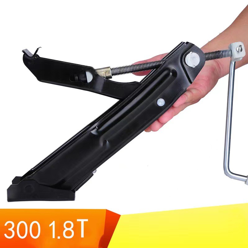 Large Jack electric car labor-saving fast hand-cranking mechanical tire change tool Scissor Jack 1.8T public