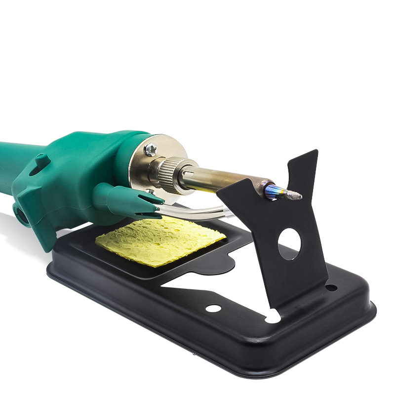 Cross-border Hot Selling Integrated Electric Soldering Iron Bracket Iron Material Rectangular Table Top Fixing Frame Metal Y-shaped Simple Frame