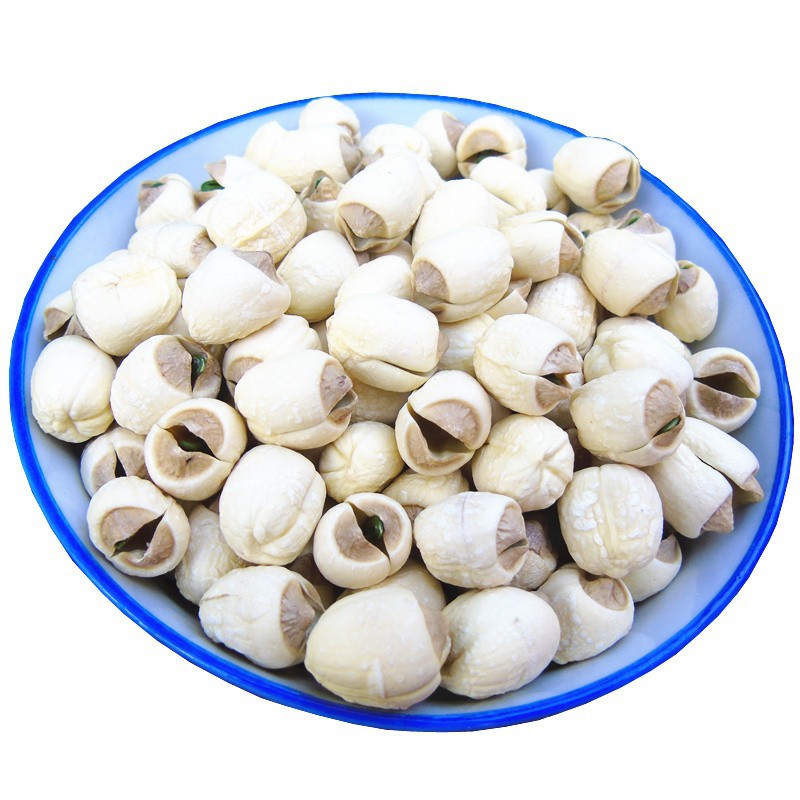 Guangchang Cored Lotus Seeds Farm-Produced Handmade White Lotus Seeds Cored Lotus Seeds Dry Goods Cored Lotus Rice 500g Sulfur-Free