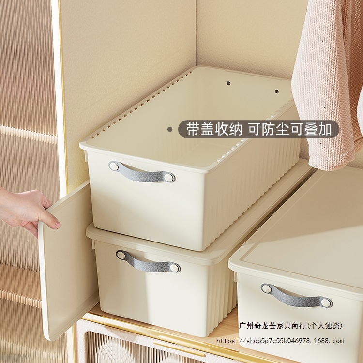 Clothes Storage Box, Household Organizing Box, Large-Capacity Wardrobe Storage, Pants Storage, Clothes Storage Box under the Bed