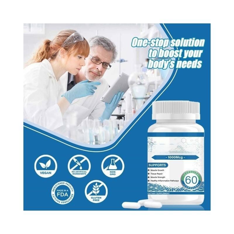 In-Stock Tk Amazon Cross-Border Best-Selling Exercise Recovery Capsules Supports Muscle Growth