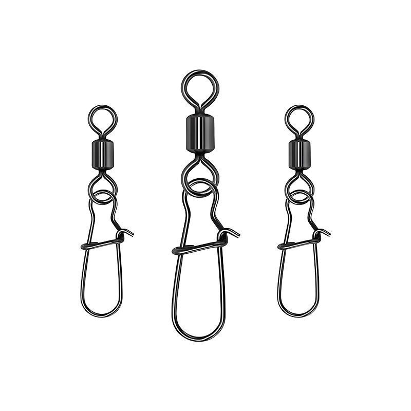 American Swivel Reinforced Pin Eight Ring Connector Quick 8 Ring Fishing Road Asian Pin Fishing Gear Small Accessories