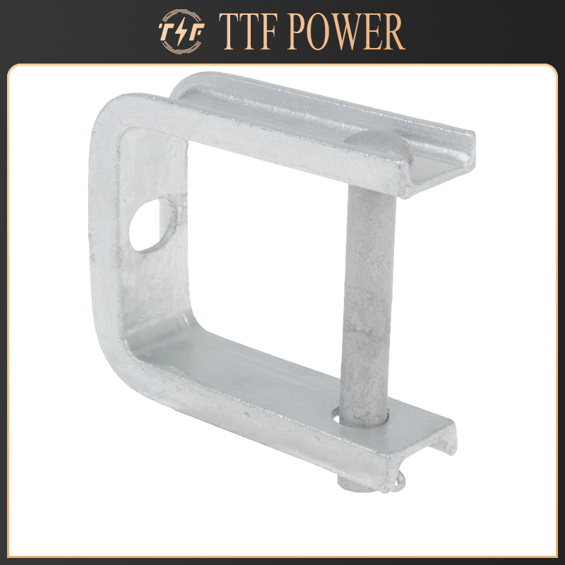 High-Voltage Line Accessories Connection Hardware Hot-Dip Galvanized Iron D-Type Iron Hanging Ring Joint for Power Engineering Use