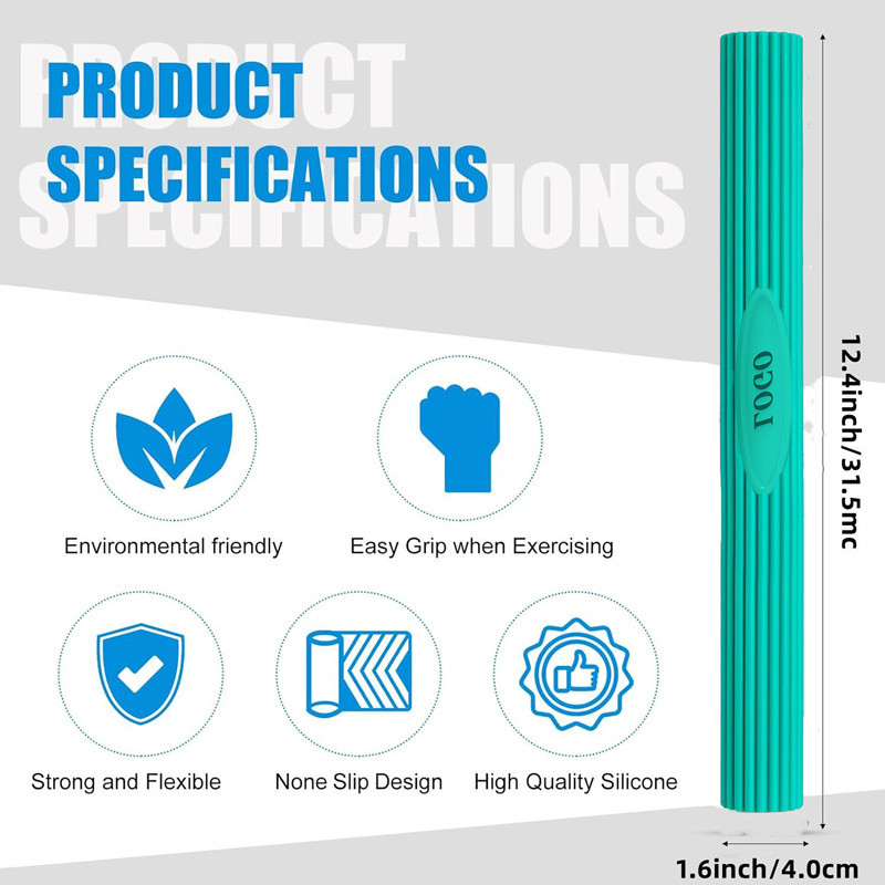 Tpe Torque Bar Yoga Fitness Multifunctional Rehabilitation Training Resistance Bar Massage Muscle Meridian Elastic Bar Stretching