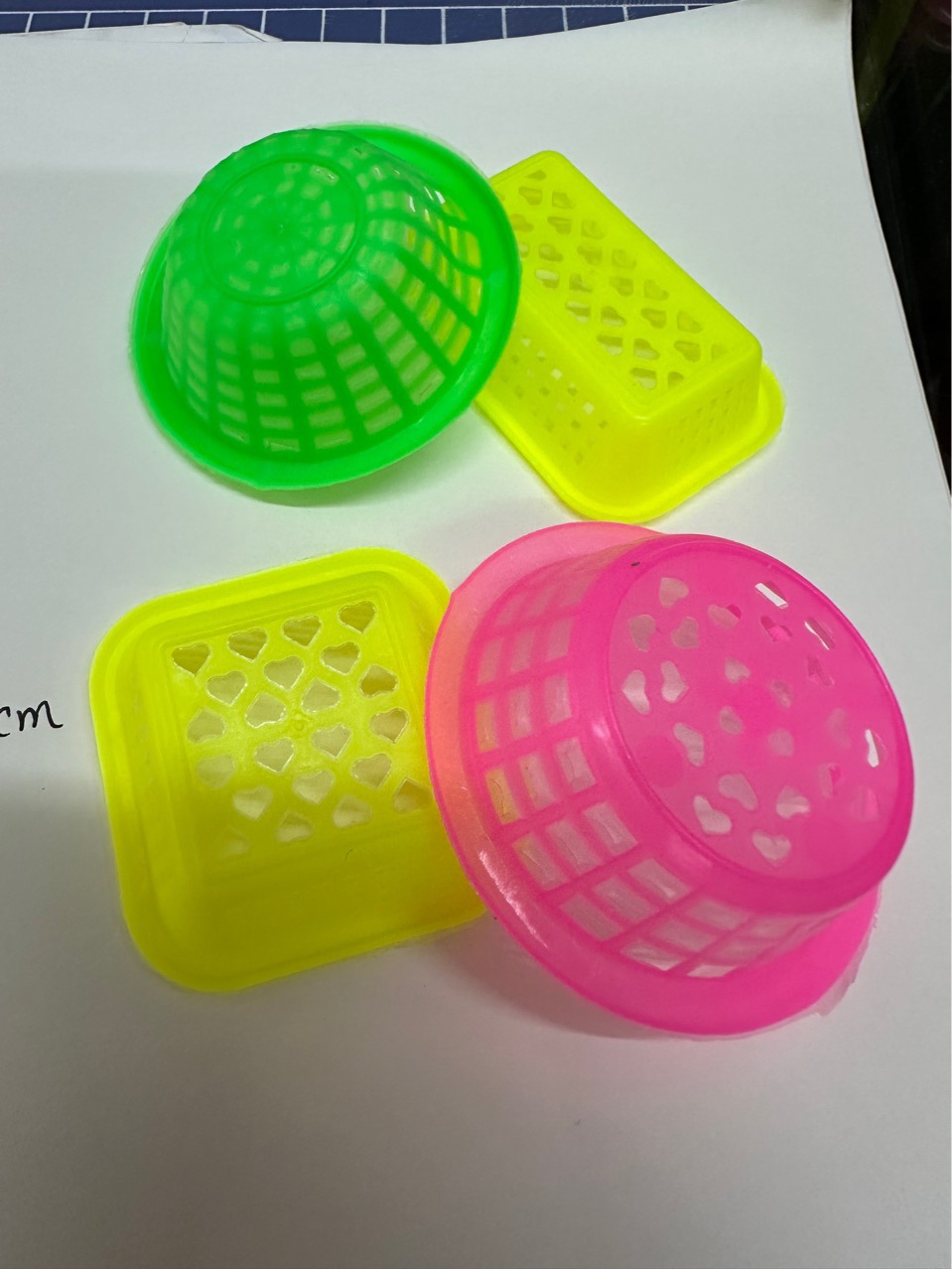 Children's Toys Mini Kitchen Kidsren's Play House Small Toys Plastic Small Basket Vegetable Basket Food Accessories Gifts