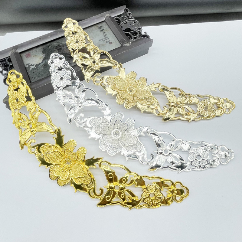 аксессуары для ювелирных изделий своими руками антикварная заколка сплав бабочка цветок свадебные аксессуары для волос материалы оптом