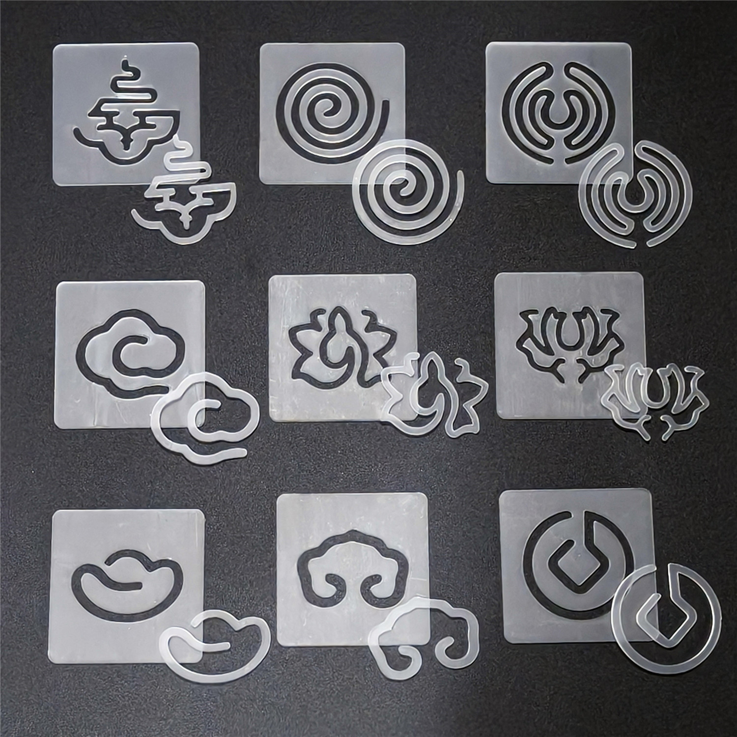 Incense Mold Handmade Incense Ancient Method DIY Homemade Auspicious Cloud Blessing Lotus Agarwood Sandalwood Incense Making Tools