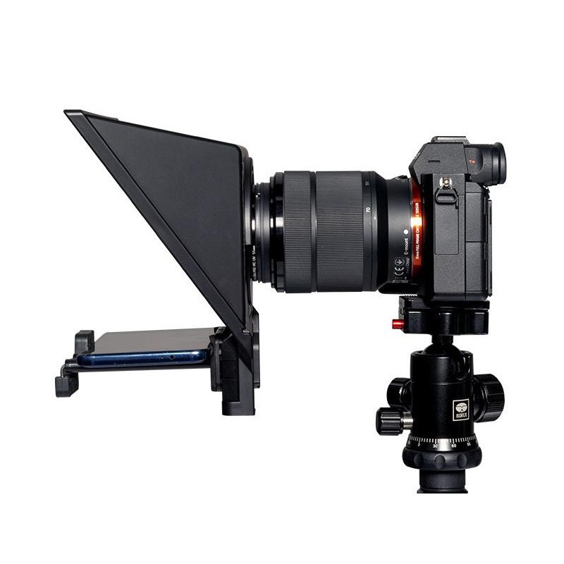 Fuweide TP2A teleprompter 8-inch SLR camera mobile phone high-permeability horizontal and vertical shooting HD subtitle live broadcast dedicated