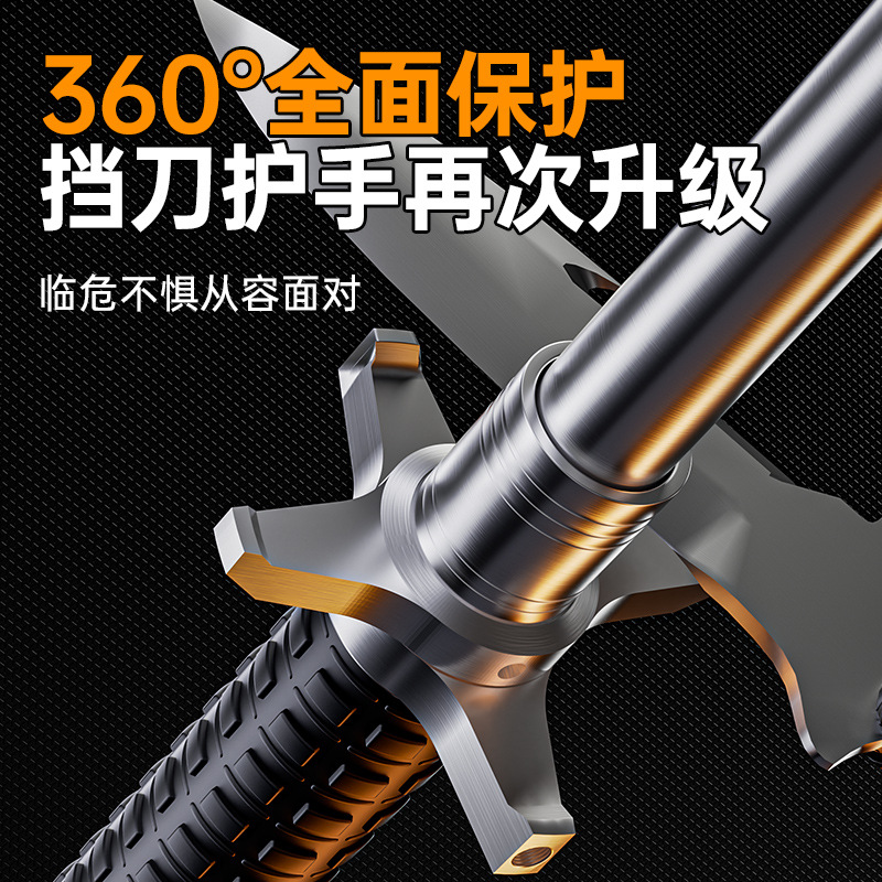 Stick Hummer Solid Telescopic Stick Stick Self-defense Weapon Artifact Legal Car Anti-wolf Self-defense Portable Supplies Sling