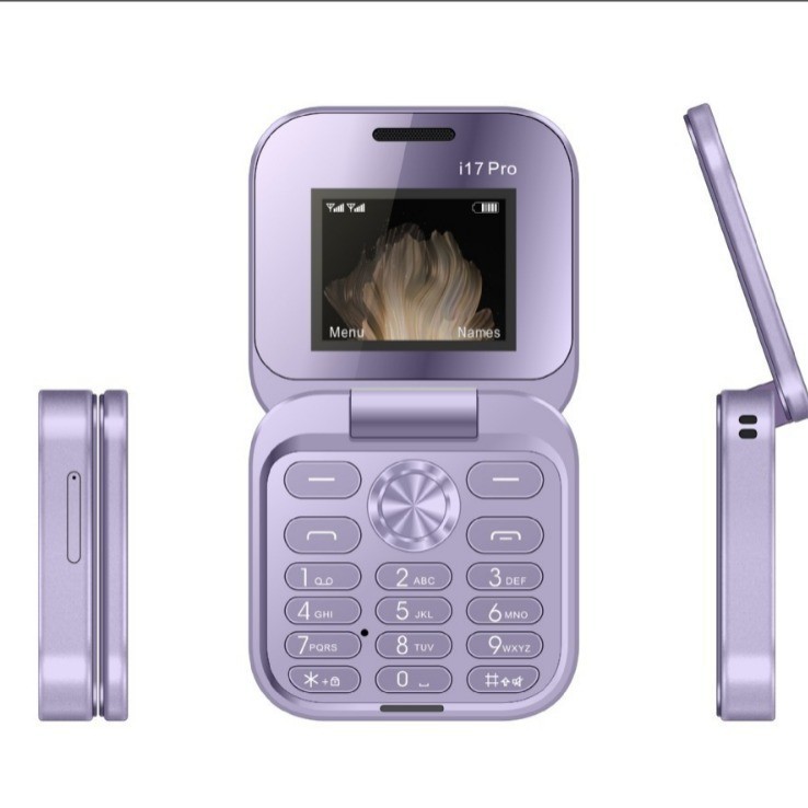 New I17Pro Flip Phone F660 F4 F5 F6 I16Pro 105 106 3310 Foreign Language Mobile Phone