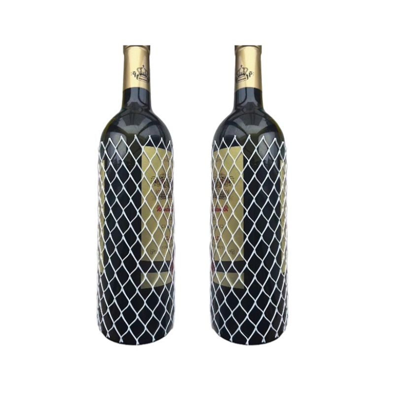 Anti-Fall Wine bottle net cover wine wine wine bottle packaging Net cover glass wine bottle net cover