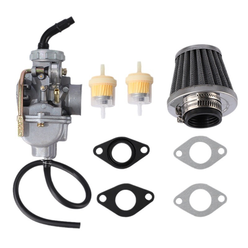 Motorcycle ATV PZ20 carburetor air filter gasket oil filter kit for 70cc90cc110cc