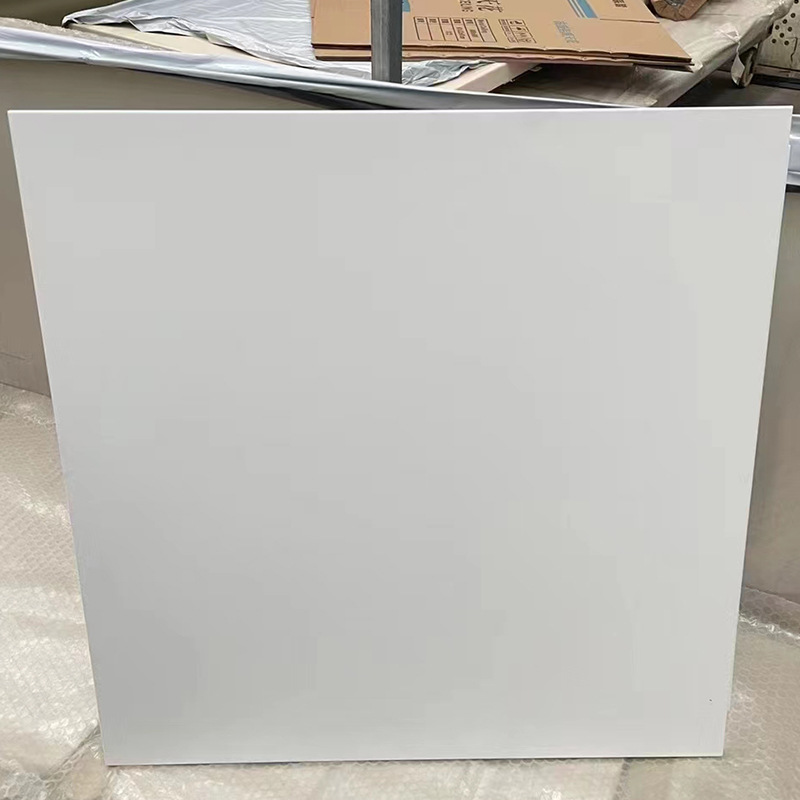 Integrated Ceiling Aluminum Gusset Plate Manufacturer Engineering Special 600600 Flat Full Hole Plate Station Shopping Mall Hospital Aluminum Ceiling