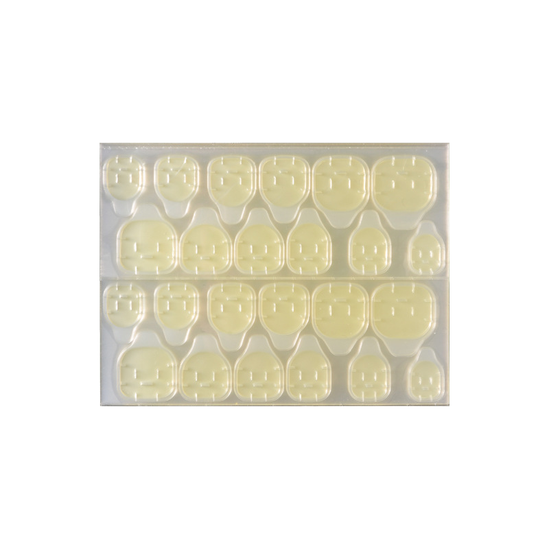 Wearing nail tool kit nail tool material bag glue giant sticky jelly glue solid glue 4-piece set of 5-piece suit