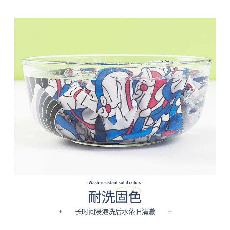 Men's Underwear Boxers Teenagers Personalized Pants Head Students Short Pants Boys Sports Boxer Trendy Underpants Men's Underwear