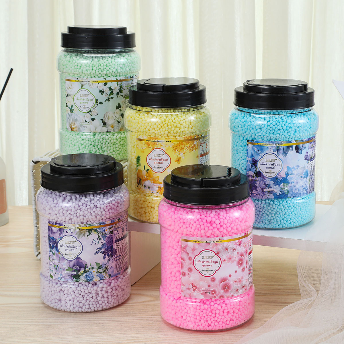 Fragrance Beads Bottled for Home Laundry and Clothing Protection, Long-Lasting Fragrance, Deodorizing and Smooth Fragrance, Bean Manufacturer Wholesale