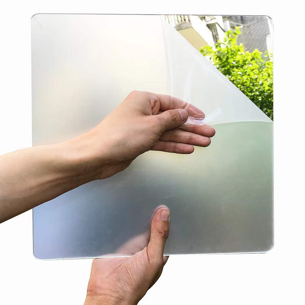 Mirror Wall Self-adhesive Acrylic Home HD Bathroom Decorative Mirror Sticker Non-broken Acrylic Soft Mirror Sticker