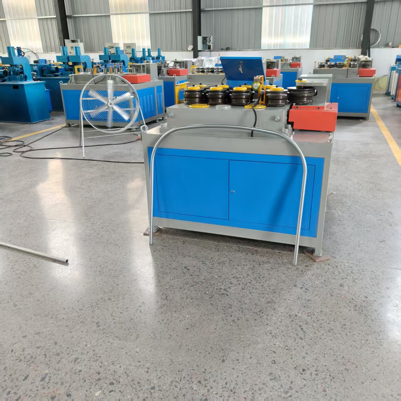 Cnc Angle Forming Bending Machine Color Steel Tile Press Cold Bending Machinery Greenhouse Pipe Bending Machine