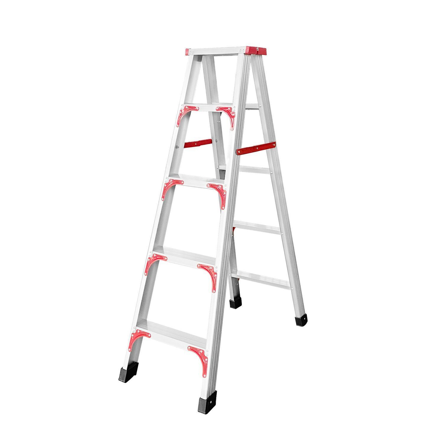 Stable Camel Manufacturer Household Folding Telescopic Lift Indoor Multifunctional Double-Sided Ladder Aluminum Alloy Ladder