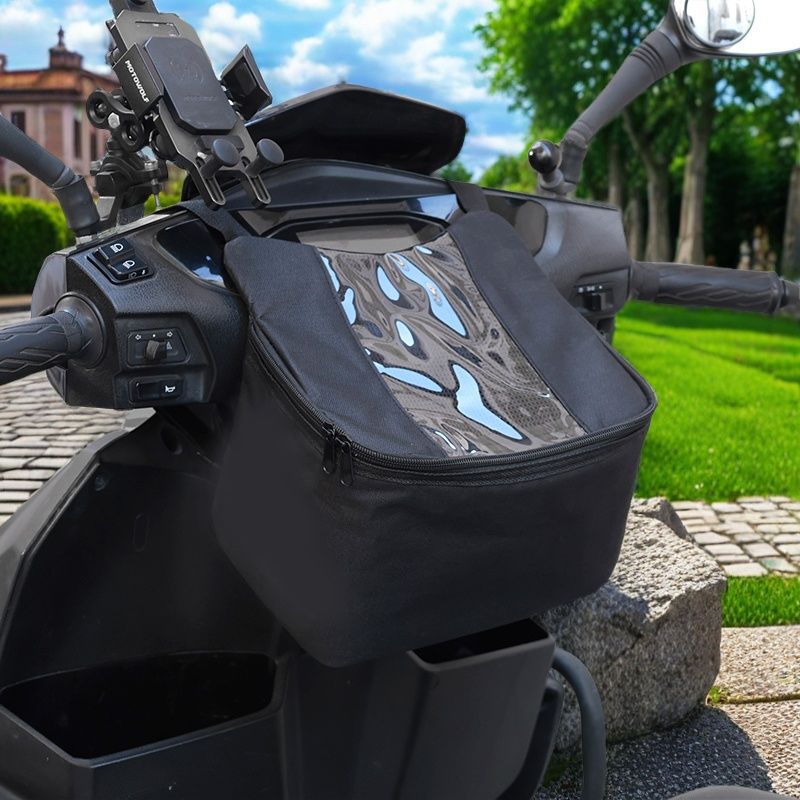 Motorcycle Front Bag Amazon Temu Cross-Border E-Commerce Scooter Electric Bike Front Riding Navigation Bag In-Stock Wholesale