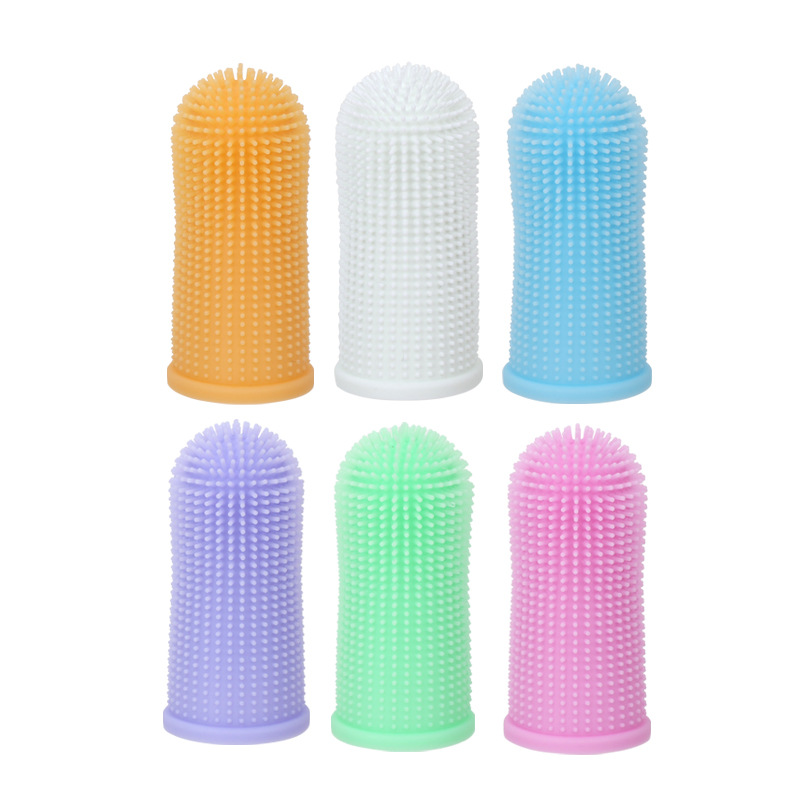 Pet Toothbrush, Dog Toothbrush, Cat and Dog Finger Toothbrush, Silicone Finger Set, Cat Toothbrush, Pet Disposable Toothbrush