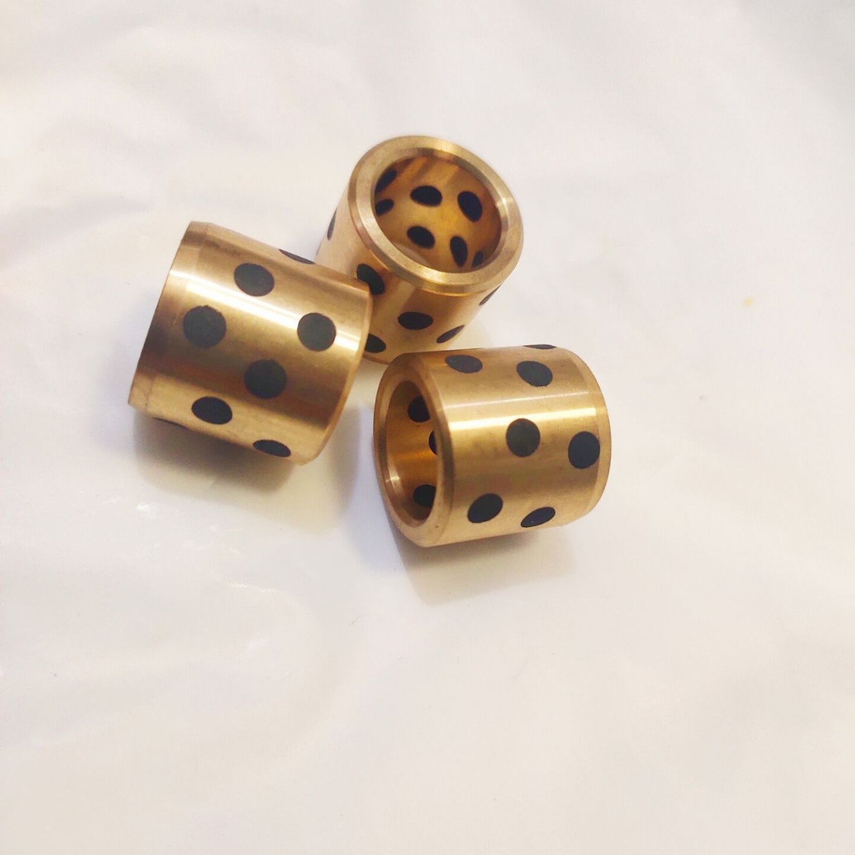 Oil-Free Bushing, Wear-Resistant Brass Graphite Copper Sleeve, Mechanical Inch Sleeve, Tin Bronze Copper Sleeve, Brass Inch Sleeve