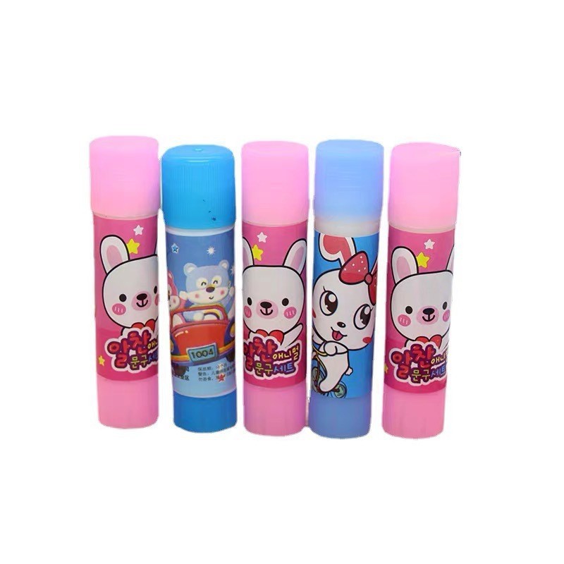 Children's handmade glue stick high viscosity DIY handmade office solid stick student learning stationery glue stick