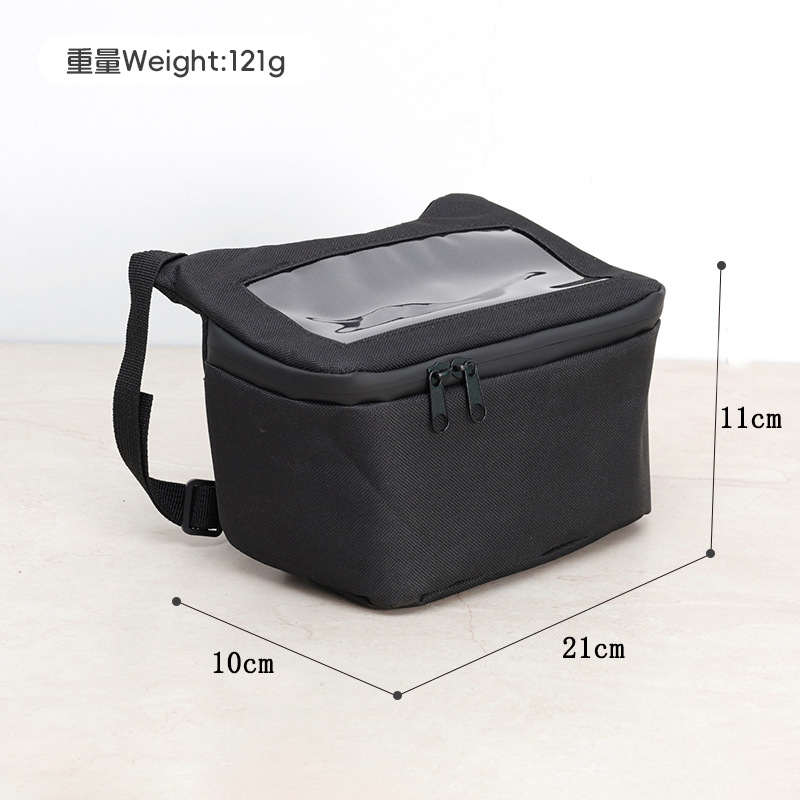Motorcycle Front Bag Amazon Temu Cross-Border E-Commerce Scooter Electric Bike Front Riding Navigation Bag In-Stock Wholesale